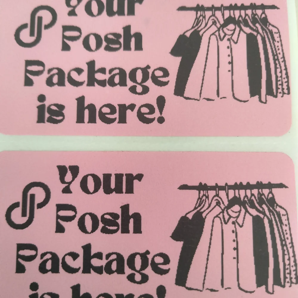 💙100 Your Posh Package- Shipping Labels Thermal Packaging Sticker 2.25
